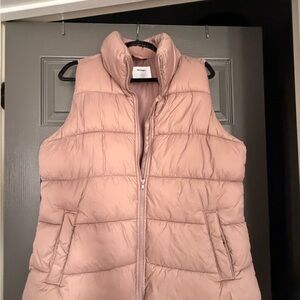 Old Navy Blush Quilted Vest